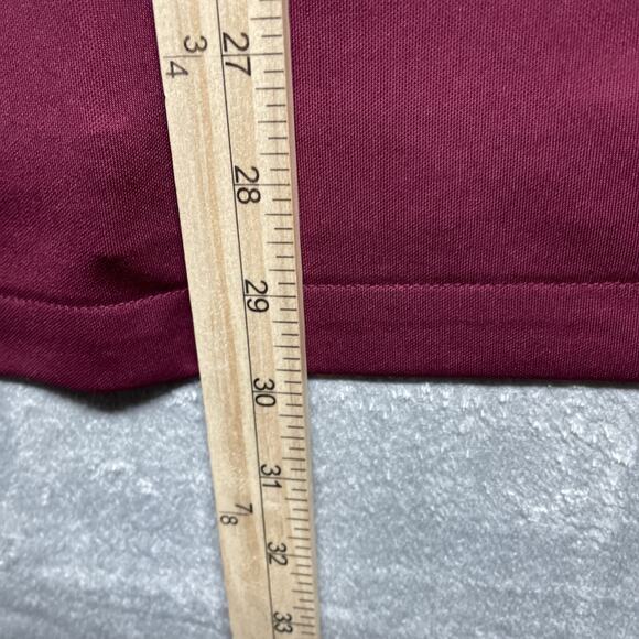 Nike Dri-FIT Short Sleeve Football Polo Men's XL Maroon 908414 Golf Tennis - Picture 8 of 8